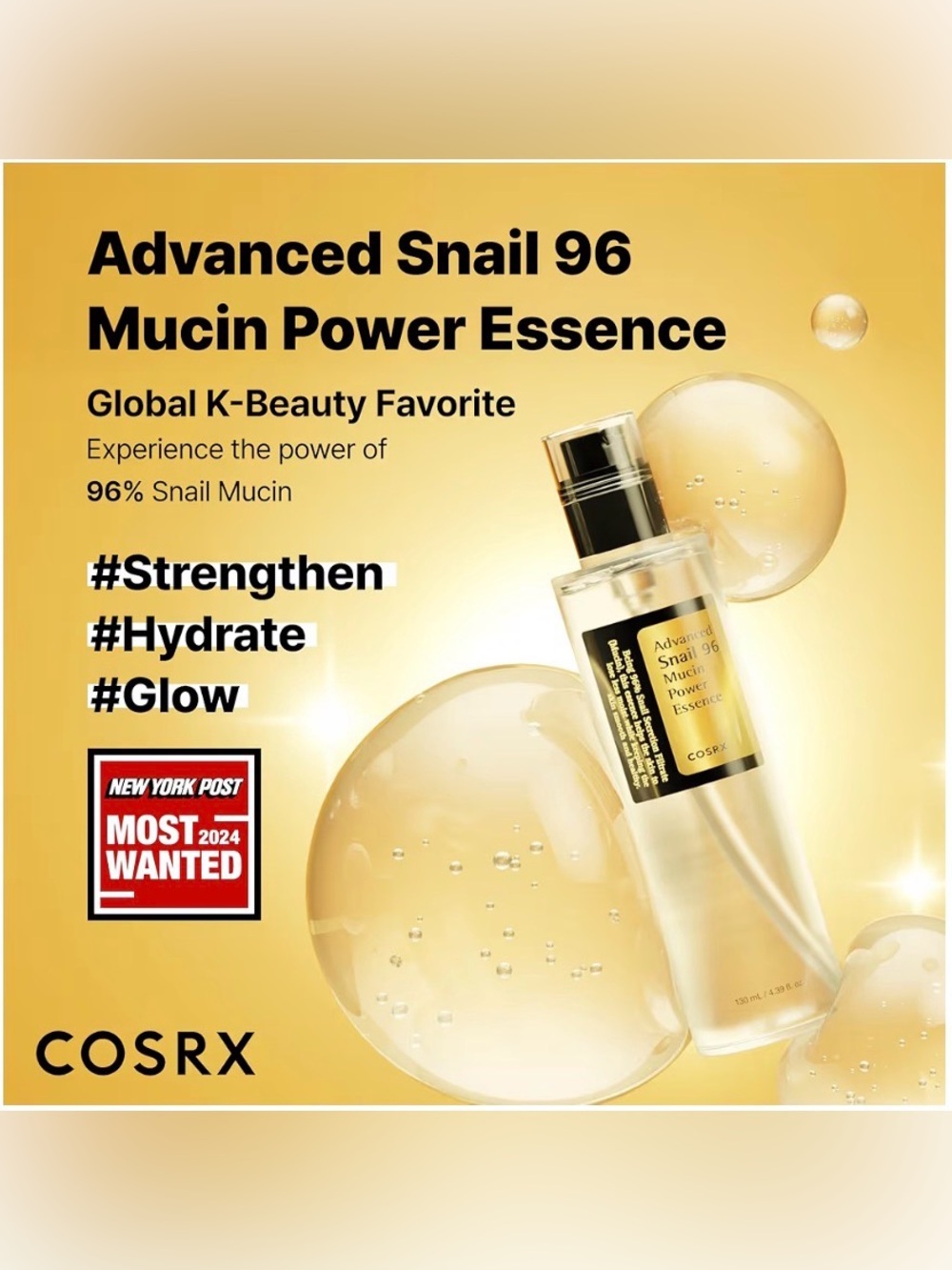 COSRX Snail Mucin 92% Face Moisturizer & Snail Mucin 96% Repairing Serum, Korean - Picture 9 of 12